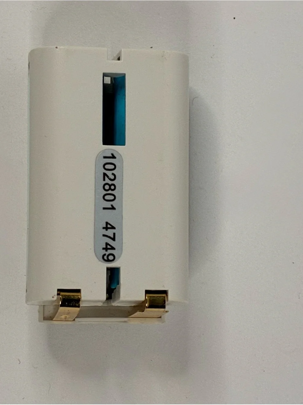 Charge Station Rechargeable Battery Pack - White